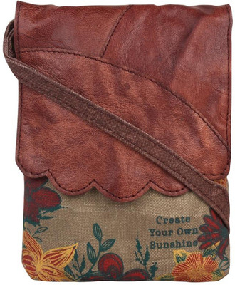 

Mona B Girls Casual Multicolor Canvas Sling Bag