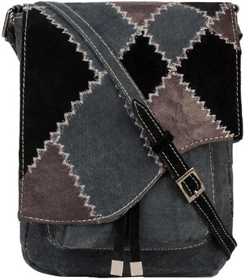 

Mona B Girls Casual Multicolor Canvas Sling Bag