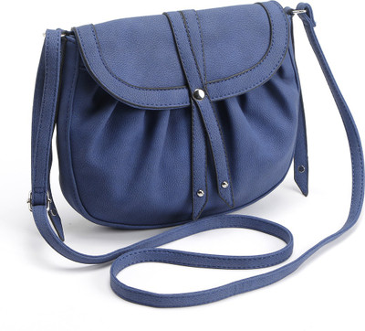 

Goatter Girls Blue PU Sling Bag