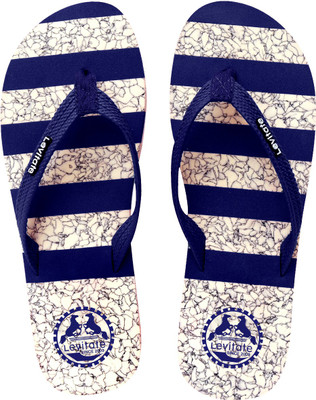 

Levitate Flip Flops, Cream cork navy