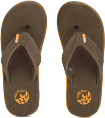 

Woodland Flip Flops, Brown/orange