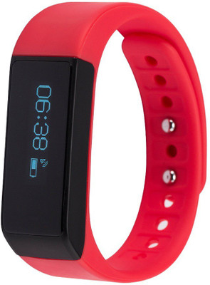

IBS Smart Bracelet Bluetooth 4.0 Waterproof Touch Screen Fitness Band Tracker Z1 Water/Sweat proof Pedometer Tracking Calorie Health Sleep Monitor(Red Strap, Size : FREE)