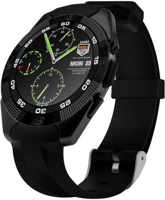 

ESTAR ESTAR compatible bluetooth smartwatch with camera and sim slot Black Smartwatch(Black Strap Free Size)
