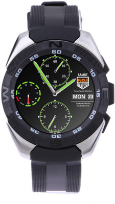 

M-STARK Redm.i compatible bluetooth smartwatch with camera,sim-card slot and memory card slot Silver Smartwatch(Black Strap Free Size)