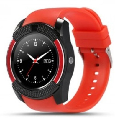 

Rich Walker V8004 Red Smartwatch(Red Strap Free Size)