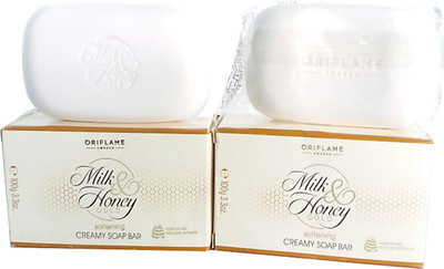 

Oriflame UF Milk and Honey Soap Bar (pack of 4).(400 g)