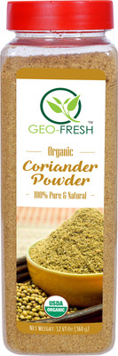 

Geo-Fresh Geo Fresh Organic Coriander Powder 360g - USDA Certified(360 g)