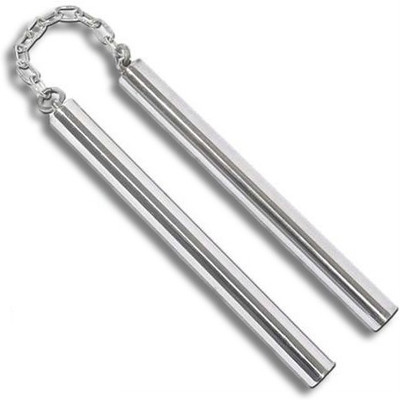 

HR Steel Nan-Chaku Gymnastic Stick - 10 inch(Silver)
