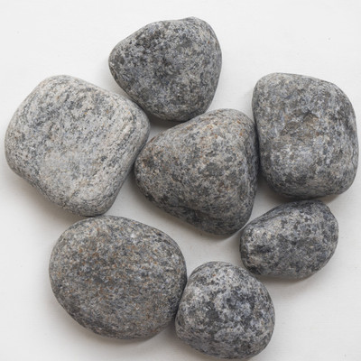 

Decor Pebbles SP0MF99 Regular Asymmetrical Rock Pebbles(Black 2 kg)