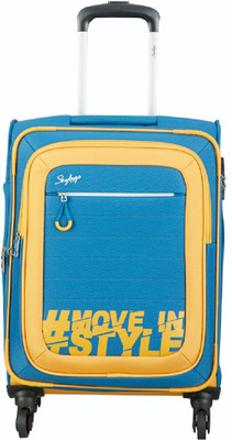 

Skybags HASHTAG 4W EXP STROLLY 59 BLUE Check-in Luggage -  inch(Yellow, Blue, Blue;yellow