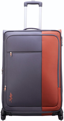 

Skybags Cube Expandable Check-in Luggage -  inch(Grey, Orange