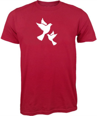 GIPPY TRENDZ Graphic Print Men Round or Crew Maroon T-Shirt GIPPY TRENDZ Graphic Print Men Round or Crew Maroon T-Shirt