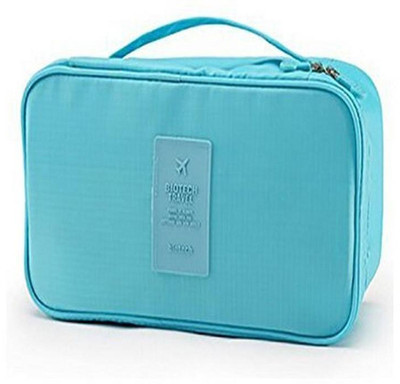 

Styleys Innerwear Travel Organizer Innerwear Storage Bag (Sky Blue)(Blue)