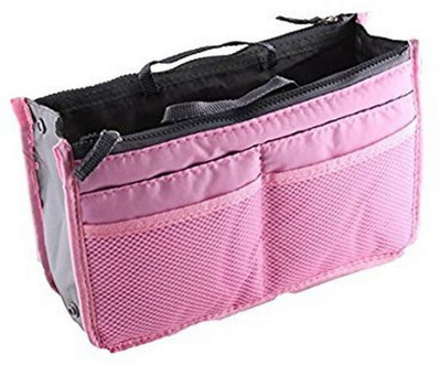 

Styleys Baby Pink Handbag Organizer For Easy Handbag Switching (Baby Pink)(Pink)
