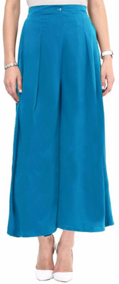 

Uptownie Lite Regular Fit Women' Blue Trousers, Deep blue