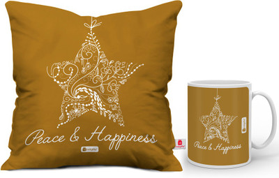 Indigifts Cushion, Mug Gift Set