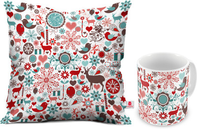 

Indigifts Cushion, Mug Gift Set
