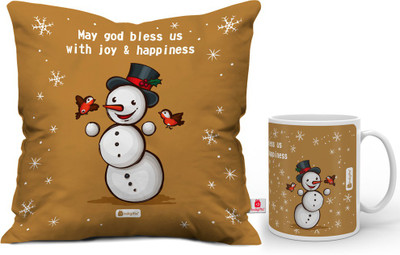 

Indigifts Cushion, Mug Gift Set