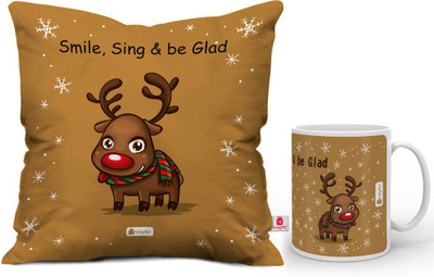 

Indigifts Cushion, Mug Gift Set