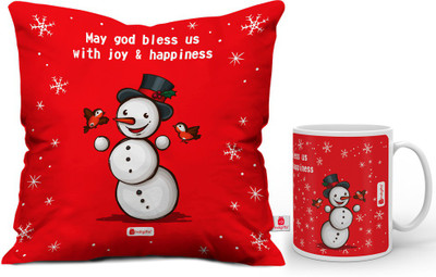 

Indigifts Cushion, Mug Gift Set