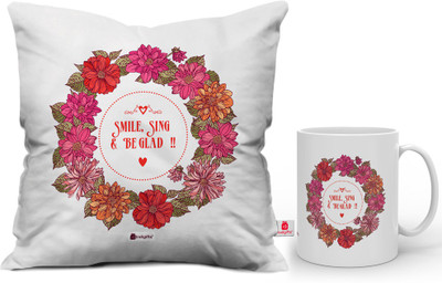 

Indigifts Cushion, Mug Gift Set