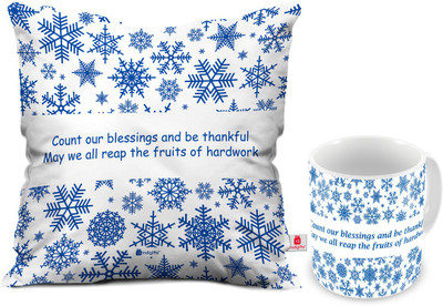 

Indigifts Cushion, Mug Gift Set