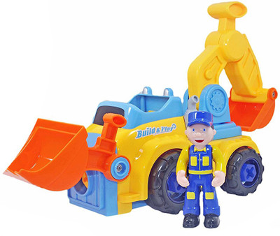 

Babysid Collections Construction JCB with Multi Activity Size : 38 x 16 x 13 cm(Multicolor)