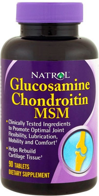 

Natrol Glucosamine Chondroitin MSM, 90 Tablets(90 No)