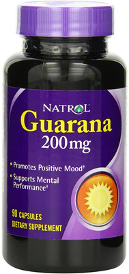 

Natrol Guarana, 200 mg, 90 Capsules(90 No)