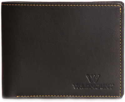 

Wildmount Men Black Genuine Leather Wallet(3 Card Slots)