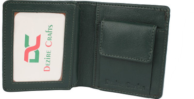 

Dezire Crafts Girls Formal Green Artificial Leather Wallet(8 Card Slots)