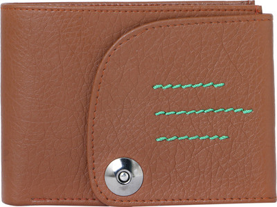 

Amour Propre Men Brown Genuine Leather Wallet(5 Card Slots)