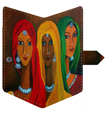 

Shopmania Women Multicolor Genuine Leather Wallet(6 Card Slots), Brown