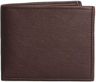 

N R CREATION Men Brown Artificial Leather, Genuine Leather Money Clip(5 Card Slots)