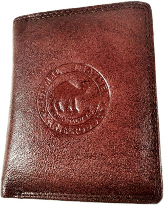 

bilAnca Men Brown Genuine Leather Wallet(3 Card Slots)