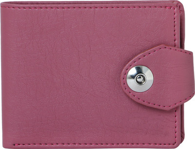 

Amour Propre Men Pink Genuine Leather Wallet(7 Card Slots)