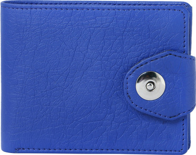 

Amour Propre Men Blue Genuine Leather Wallet(4 Card Slots)