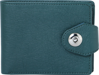 

Amour Propre Men Green Genuine Leather Wallet(4 Card Slots)