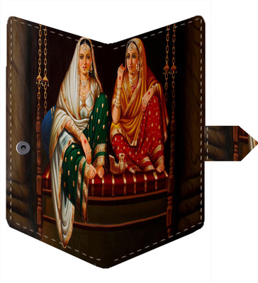 

Shopmania Women Multicolor Genuine Leather Wallet(6 Card Slots), Brown