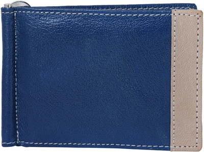 

Amour Propre Men Blue Genuine Leather Card Holder(6 Card Slots)