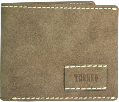 

TORERO Men Tan Genuine Leather Wallet(8 Card Slots)