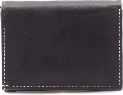 

LASALLE Men Black Genuine Leather Wallet(6 Card Slots)