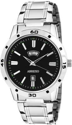 Abrexo Abx-0150-BLACK-Gents Regular Classic Design Day and Date Ser Watch  - For Men   Watches  (Abrexo)