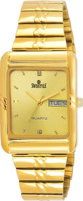 Swisstyle SS-GSQ1173-GLD-GLD Watch  - For Men   Watches  (Swisstyle)