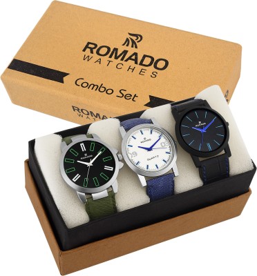 Romado Combo-GRDNMBU-125 New Dashing Combo Watch  - For Boys   Watches  (ROMADO)