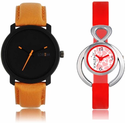 LOREM LR20VT14 Attractive Stylish Combo Watch  - For Men & Women   Watches  (LOREM)