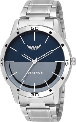 VIKINGS VIKINGS-GENTS-117-BLUE-CHAIN-DOUBLE COLOUR DOUBLE COLOUR Watch  - For Men   Watches  (VIKINGS)
