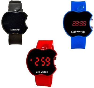 RJL Designer Digital Cut apple design wrist watch for girls and women Watch  - For Boys & Girls   Watches  (RJL)