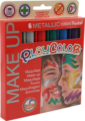 

Kabeer Art Makeup Metalic Face Painting Set Of 6
