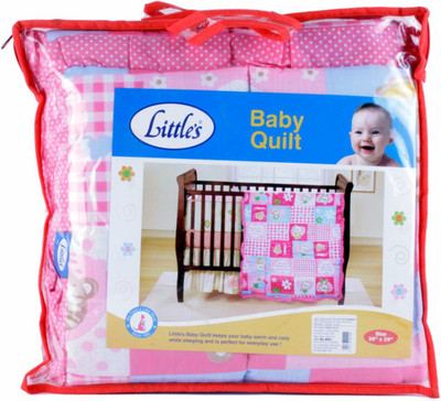 

Littles Baby Quilt Bed - Pink Standard NA(Fabric, Quilt)